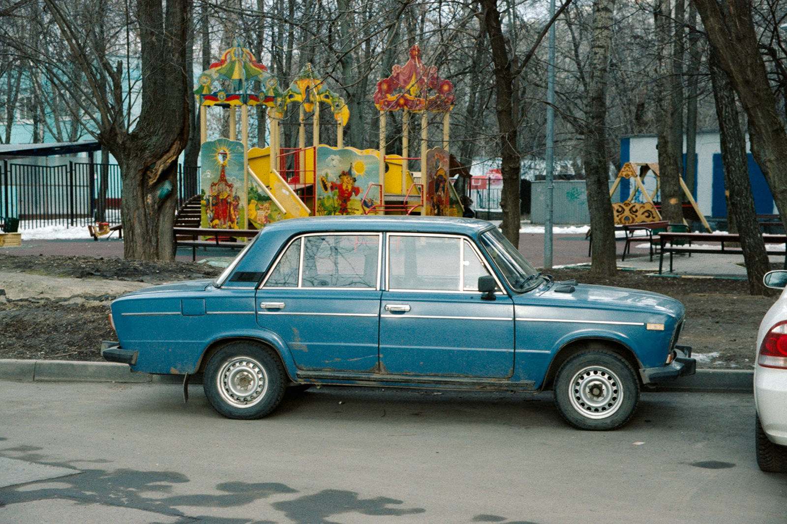Alexei Jurchenko. Portfolio. VAZ(a) on the side. Moscow, Russia, March 2020