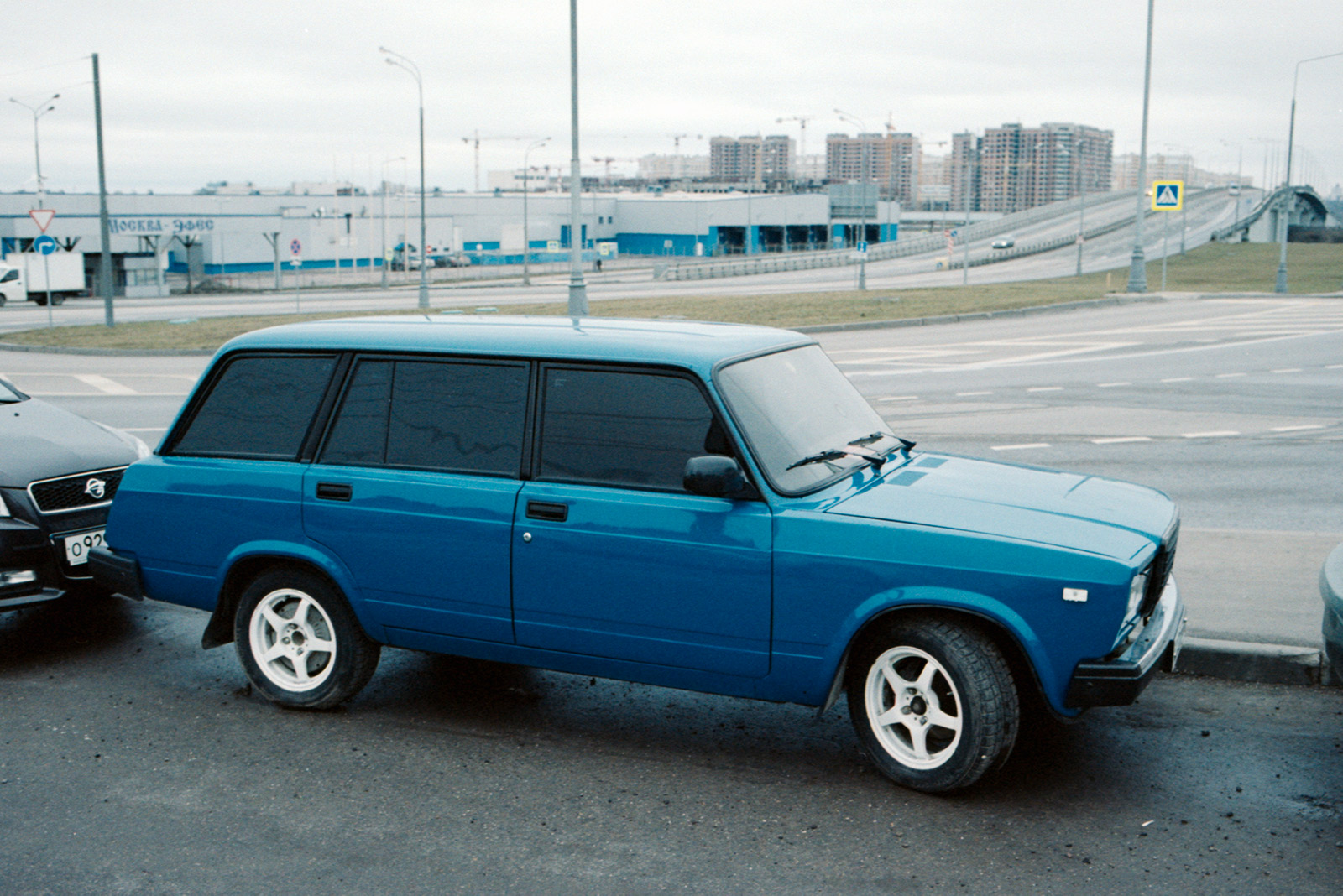 Alexei Jurchenko. Portfolio. VAZ(a) on the side. Moscow, Russia, March 2020