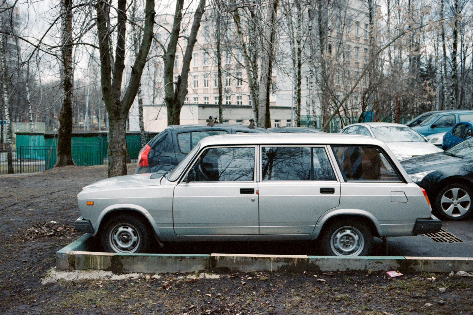 Alexei Jurchenko. Portfolio. VAZ(a) on the side. Moscow, Russia, March 2020