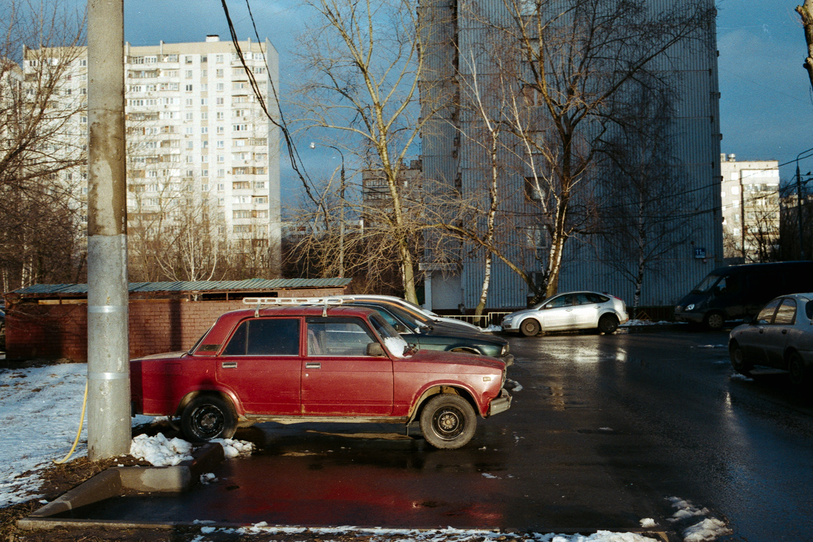 Alexei Jurchenko. Portfolio. VAZ(a) on the side. Moscow, Russia, March 2020
