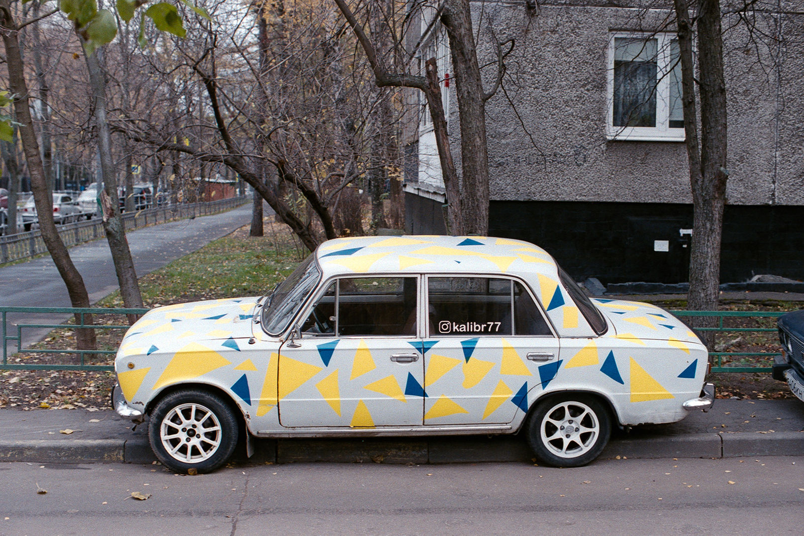 Alexei Jurchenko. Portfolio. VAZ(a) on the side. Moscow, Russia, November 2019