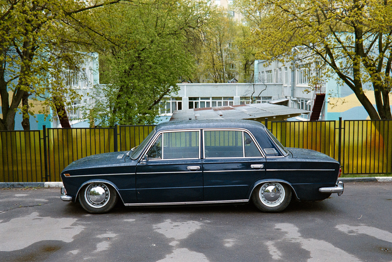 Alexei Jurchenko. Portfolio. VAZ(a) on the side. Moscow, Russia, May 2019