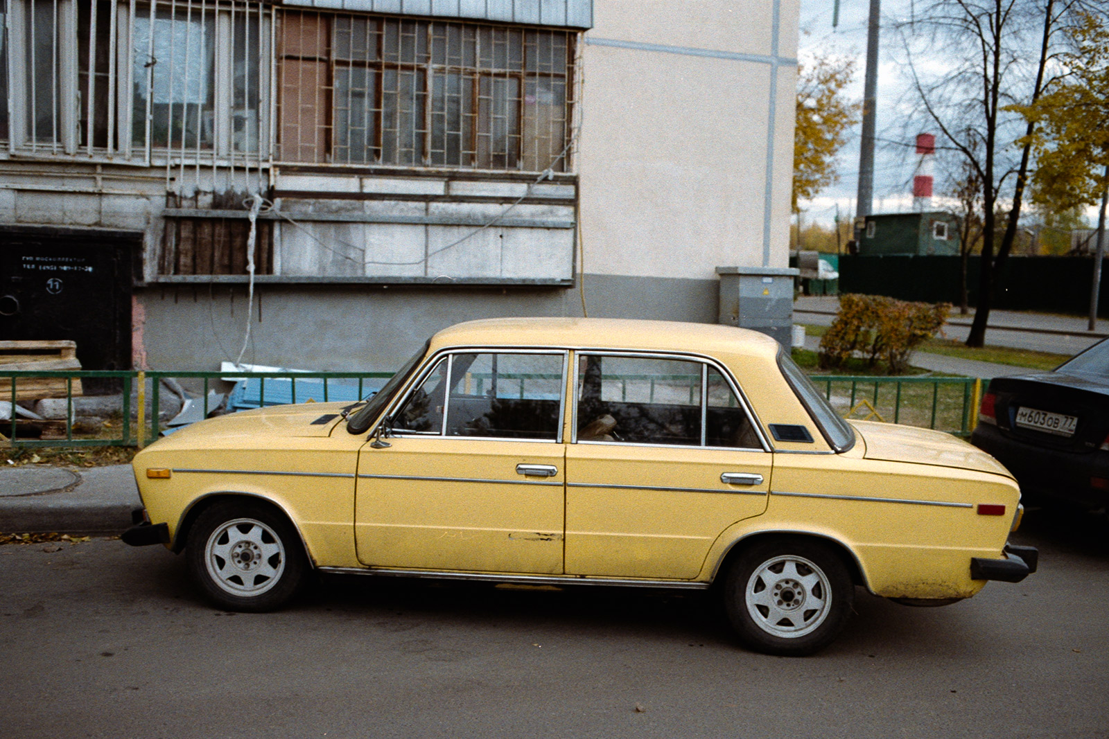 Alexei Jurchenko. Portfolio. VAZ(a) on the side. Moscow, Russia, October 2019