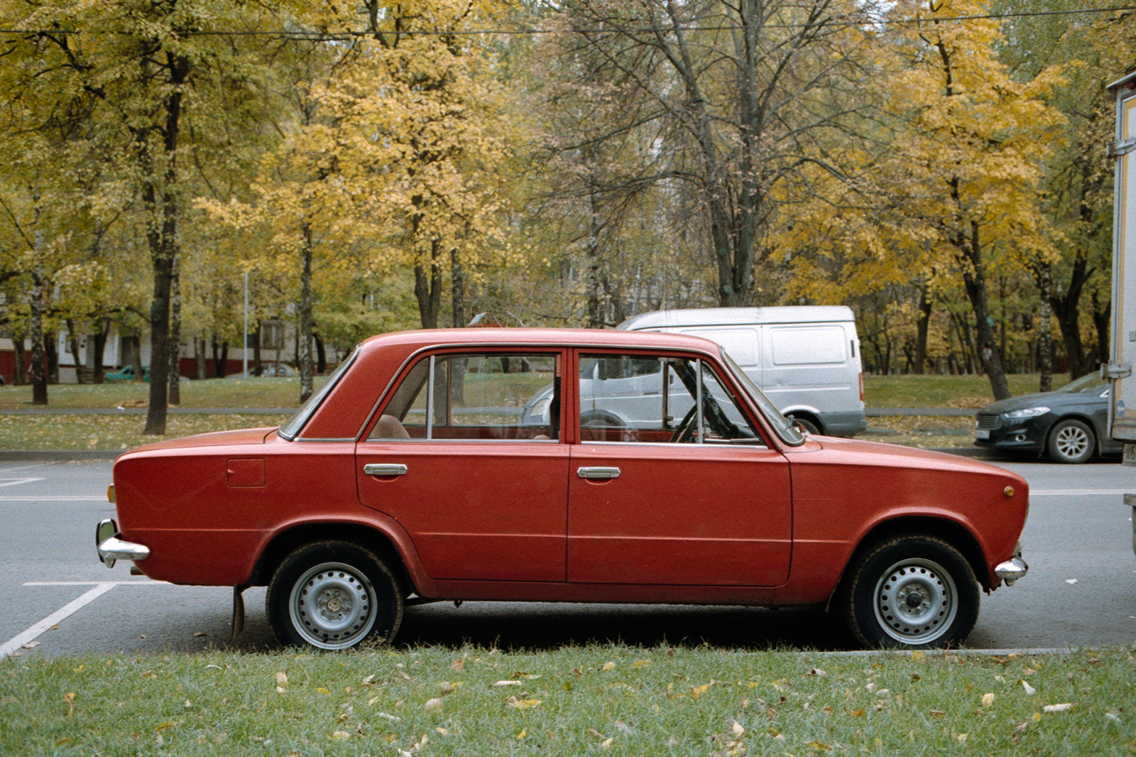 Alexei Jurchenko. Portfolio. VAZ(a) on the side. Moscow, Russia, October 2019