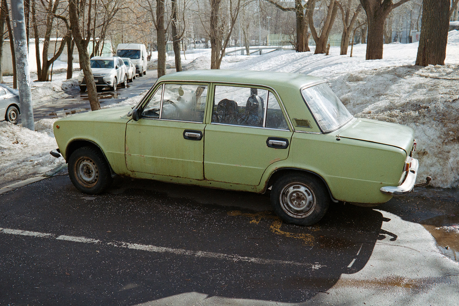 Alexei Jurchenko. Portfolio. VAZ(a) on the side. Moscow, Russia, March 2019