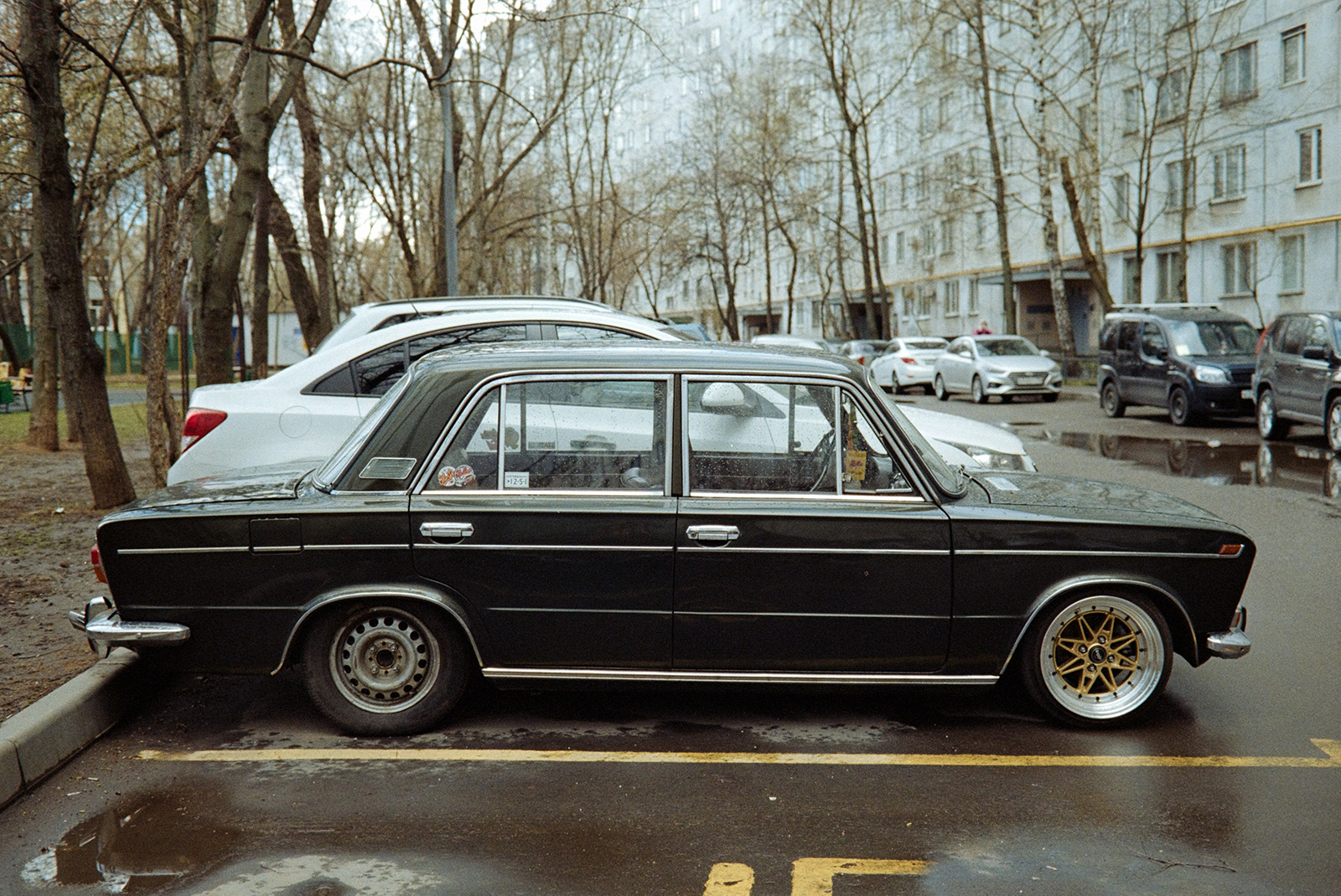 Alexei Jurchenko. Portfolio. VAZ(a) on the side. Москва, Россия, апрель 2020