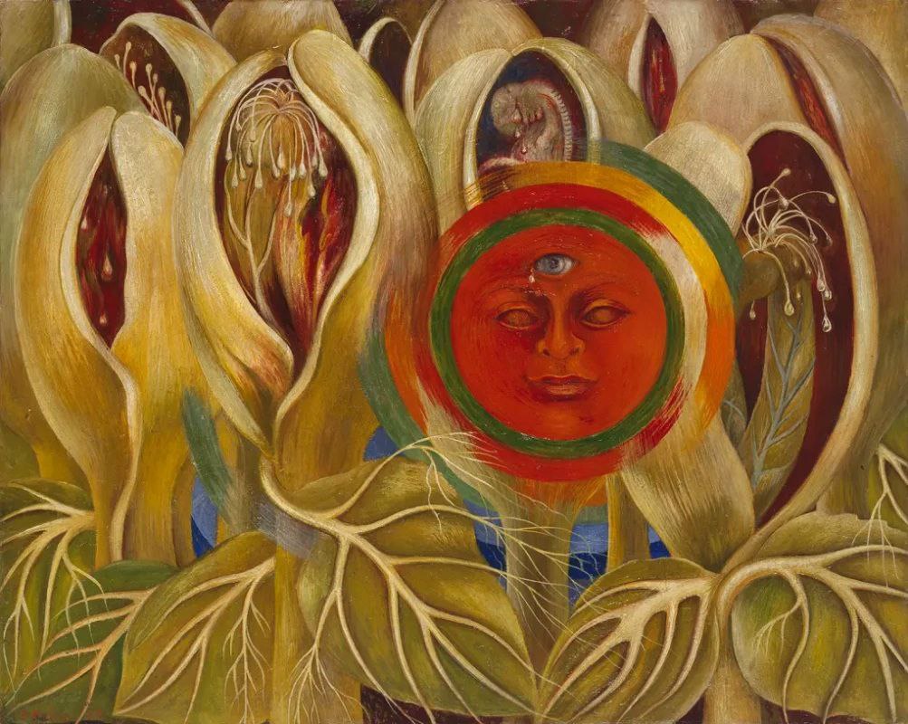 Алексей Юрченко. Портфолио. Картины. Солнце и жизнь, Фрида Кало, 1947