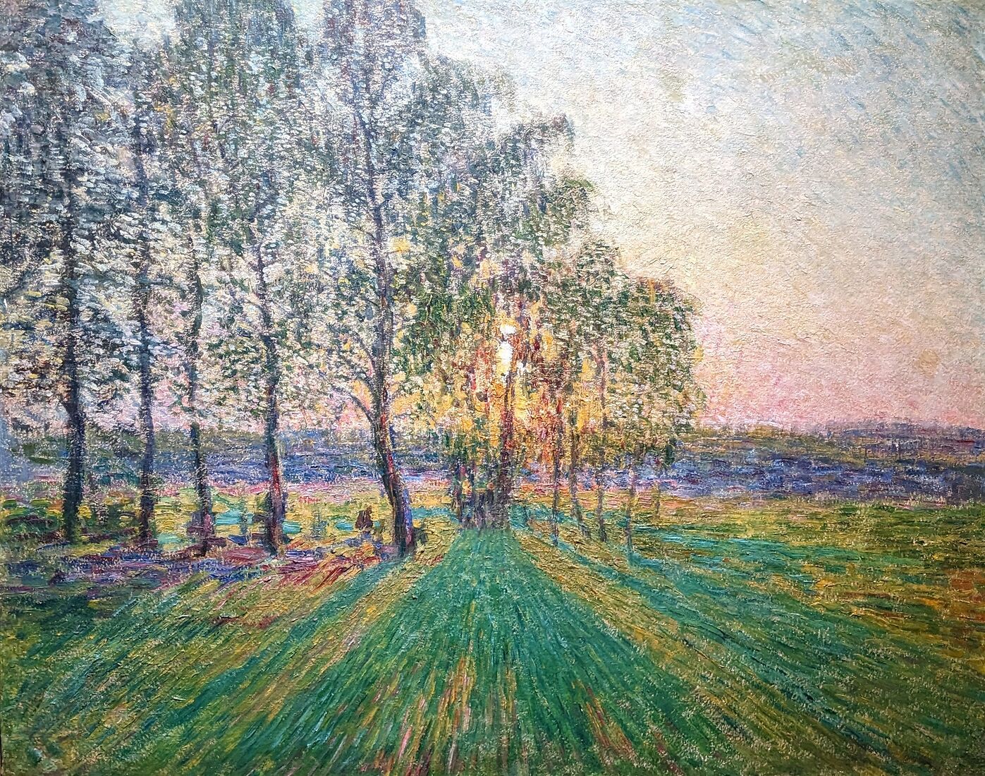 Алексей Юрченко. Портфолио. Картины. Заход солнца, Игорь Эммануилович Грабарь, XX век