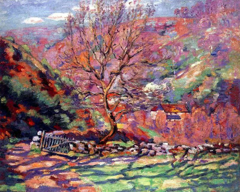 Алексей Юрченко. Портфолио. Картины. Крозан, уединение, Арман Гийомен, 1915