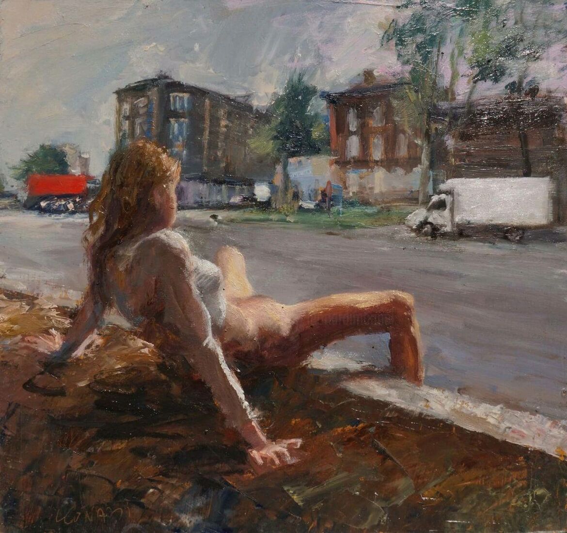 Алексей Юрченко. Портфолио. Картины. Водители, Мануэль Леонарди