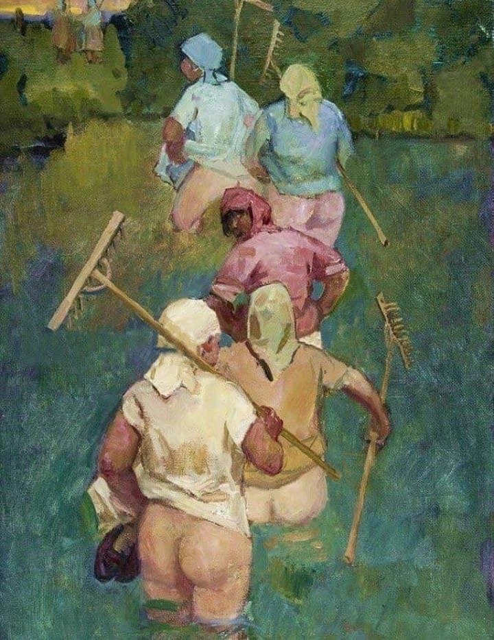 Алексей Юрченко. Портфолио. Картины. Брод, Александр Степанович Седов, 1929